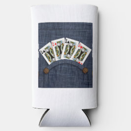 Enfriador De Latas Slim "Reyes del bolsillo"