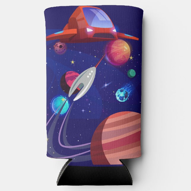 ENFRIADOR DE LATAS SLIM ROCKETSHIP (Anverso)