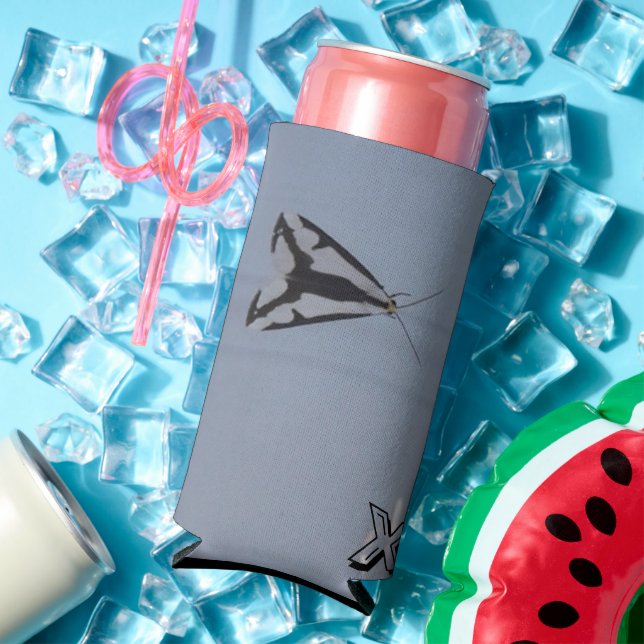 Enfriador De Latas Slim SELTZER refrigerador de bebidas/ZAZZLE/metrópolis (Verano in situ)