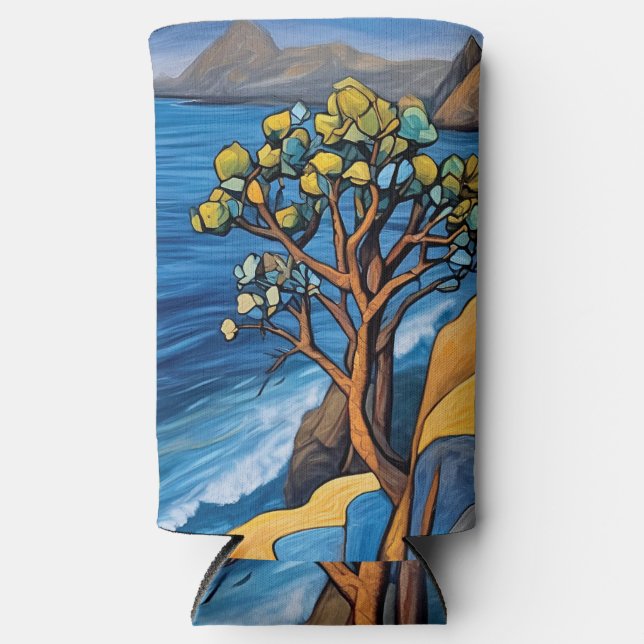 Enfriador De Latas Slim Serenidad Barrada de Viento (Anverso)