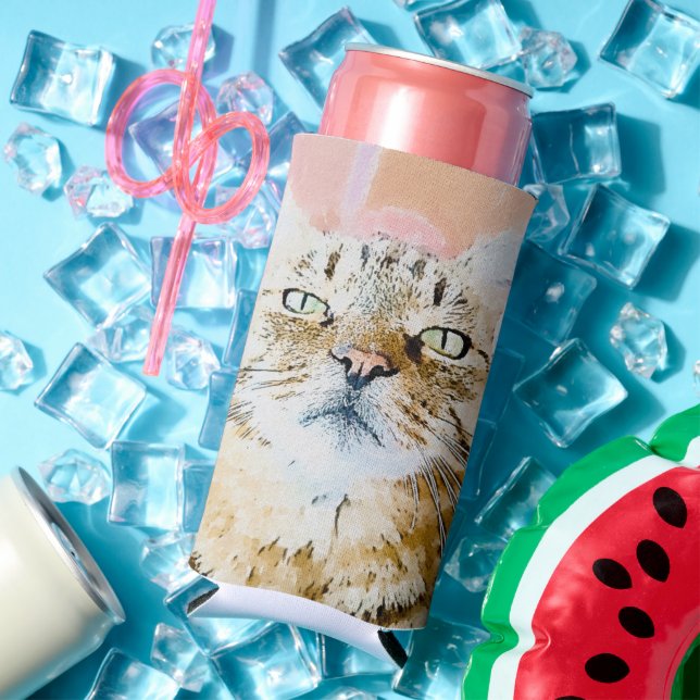 Enfriador De Latas Slim Simba the Striped King (Verano in situ)