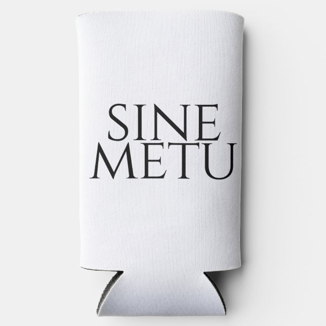 Enfriador De Latas Slim Sine Metu - Sin Miedo (Anverso)