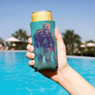 Enfriador De Latas Slim SlipperyJoe figura de zombie aterradora aislada om