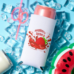 Enfriador De Latas Slim Sorbete de frambuesa