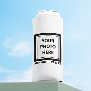 Enfriador De Latas Slim Subir imagen foto y agregar texto – Personalizar