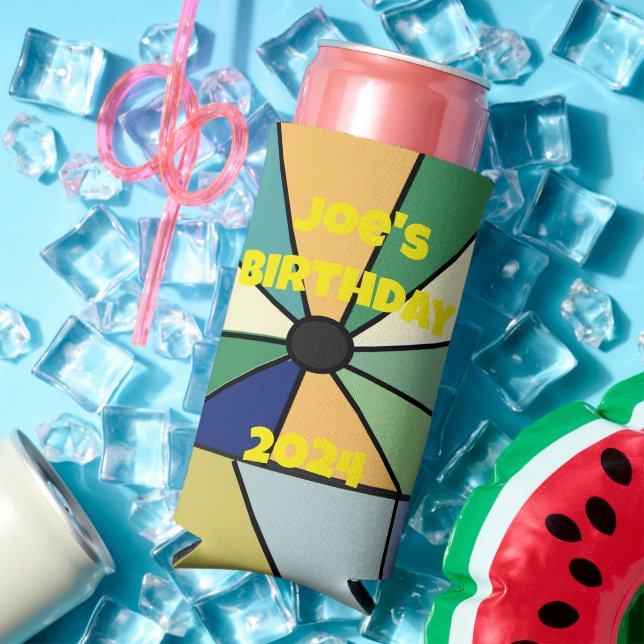 Enfriador De Latas Slim Sun Rays (Verano in situ)