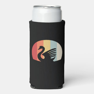 Enfriador De Latas Slim Swan Retro