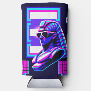 Enfriador De Latas Slim Synthwave Pharaoh