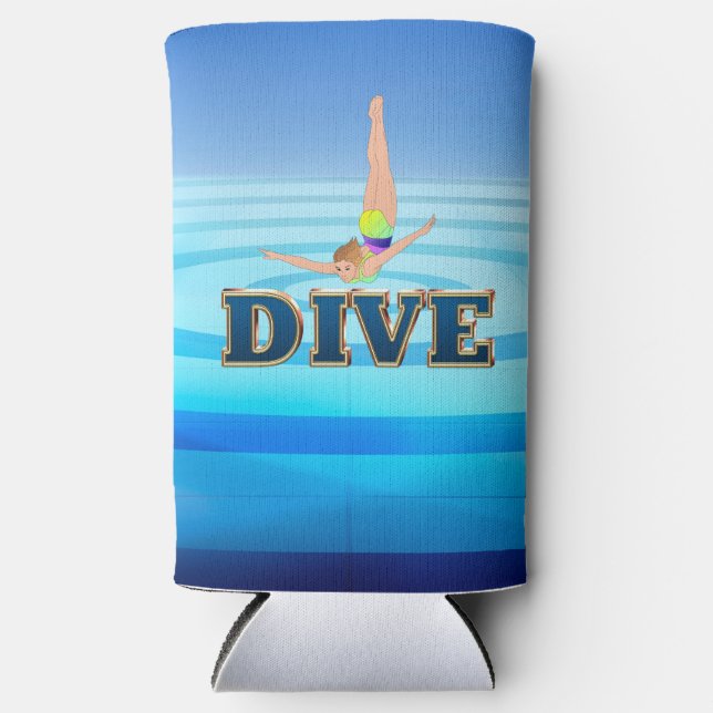 Enfriador De Latas Slim TOP Buceo (Anverso)