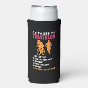 Enfriador De Latas Slim Triatlón - 6 Etapas De Triatlón