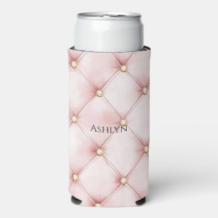 Enfriador De Latas Slim Tuberías de oro rosadas de Rubor