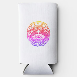 Enfriador De Latas Slim Tumbler de vino arcoiris
