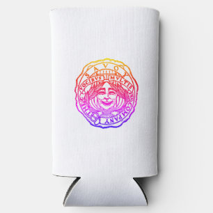 Enfriador De Latas Slim Tumbler de vino arcoiris