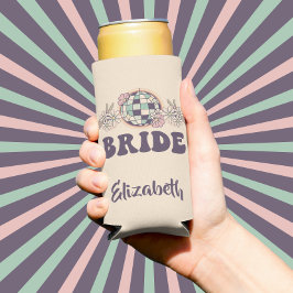 Enfriador De Latas Slim Última disco retro Bachelorette