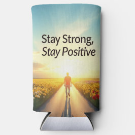 Enfriador De Latas Slim Una lata de seltzer con un diseño moderno y atract