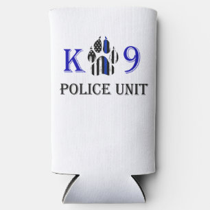 Enfriador De Latas Slim Unidad de policía K-9
