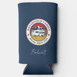 Enfriador De Latas Slim Vacaciones familiares Mantener personalizado