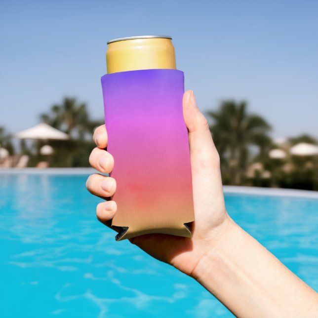 Enfriador De Latas Slim Vapor de Arcoíris (Piscina in situ)