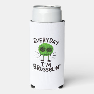 Enfriador De Latas Slim Vegan Brussels Sprouts