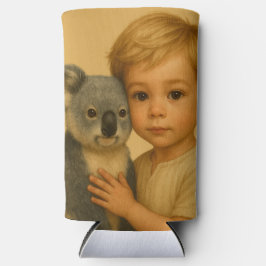 Enfriador De Latas Slim Vínculo de lo salvaje e inocente (Koala)