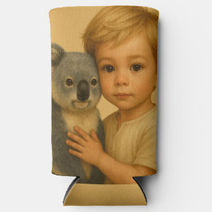Enfriador De Latas Slim Vínculo de lo salvaje e inocente (Koala)