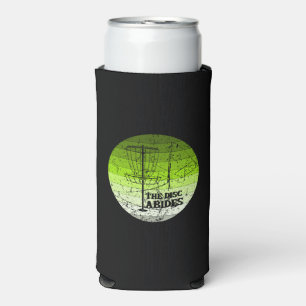 Enfriador De Latas Slim Vintage de disco golf