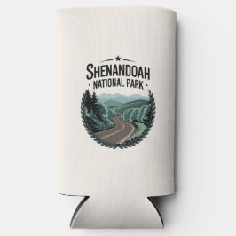 Enfriador De Latas Slim Vista de la línea aérea del parque nacional Shenan