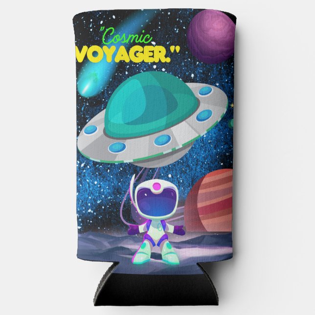 ENFRIADOR DE LATAS SLIM VOYAGER COSMIC (Anverso)