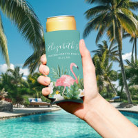 Watercolor Tropical Floral Bachelorette Party