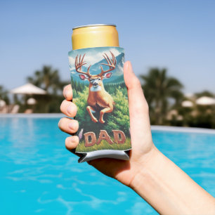 Enfriador De Latas Slim Whitetail Buck Dad