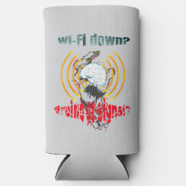 Enfriador De Latas Slim ¿Wi-Fi caído? ¿Cerebros o señales? Apagado Wi-Fi
