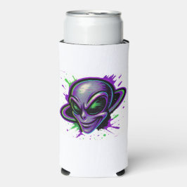 Enfriador De Latas Slim Wicked Alien