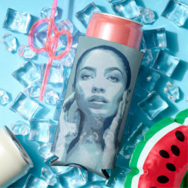 Enfriador De Latas Slim "Woman in Blue"