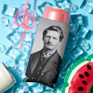 Enfriador De Latas Slim Wyatt Earp: Lawman, Gunfighter, guardián de Saloon