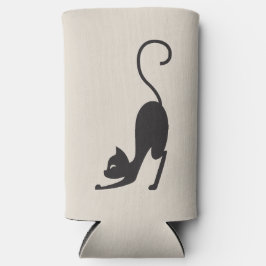 Enfriador De Latas Slim Yoga cat