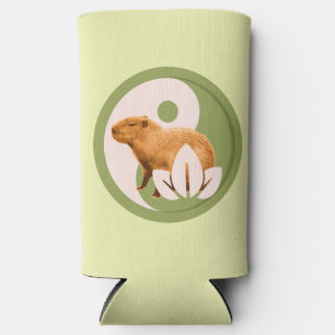 Enfriador De Latas Slim Zen Capybara Yin Yang