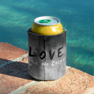 Enfriador De Latas SlipperyJoe's Love no tiene color que diga blanco