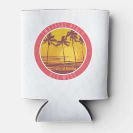 Enfriador De Latas Smathers Beach Key West Vintage Beach Sunrise Surf