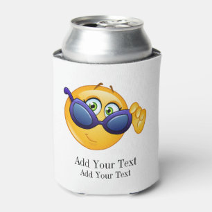 Enfriador De Latas Smilie con Refrigerador de bebidas de gafas de sol