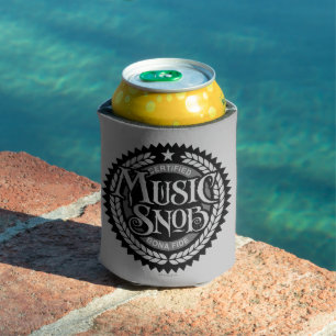 Enfriador De Latas Snob de música - amante de la música divertida