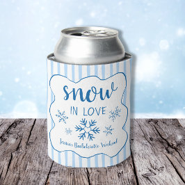 Enfriador De Latas Snow In Love Winter Bachelorette Party