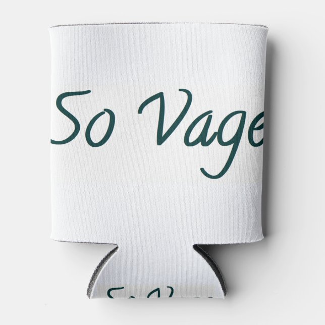 Enfriador De Latas so vage (Anverso)