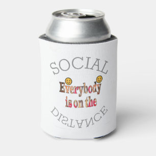 Enfriador De Latas Sobreviviremos a COVID-19 - Un mensaje de fuerza