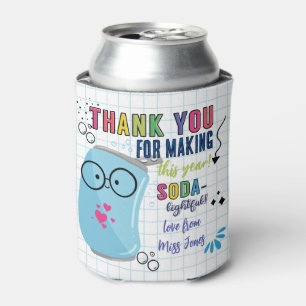 Enfriador De Latas soda - pegatina cuadrado de apreciación liviana