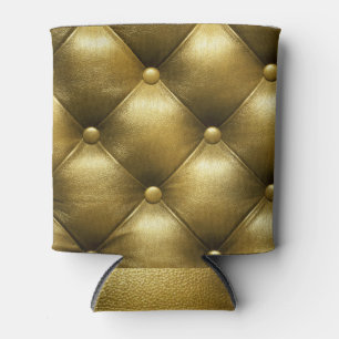 Enfriador De Latas Sofá de cuero Elegancia: Lujoso tapiz.