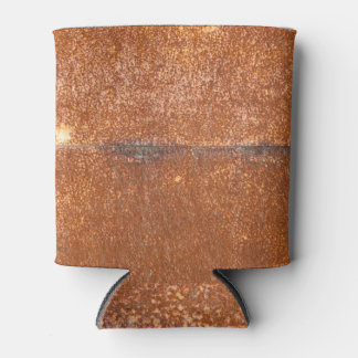 Enfriador De Latas Soldado metalizado, textura oxidada.