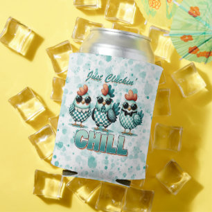 Enfriador De Latas Solo Pollo divertido de Cluckin Chill