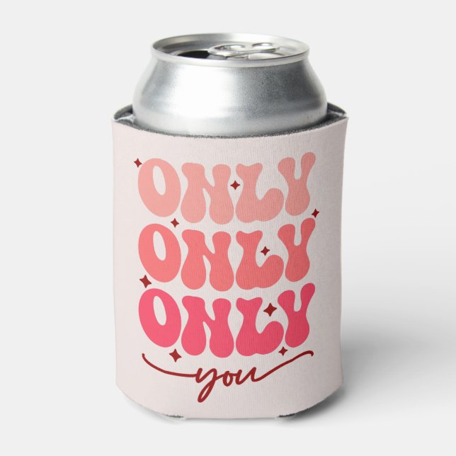 Enfriador De Latas Sólo tú de San Valentín (Lata Anverso)