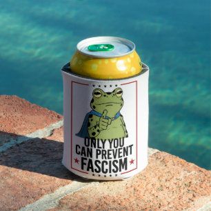 Enfriador De Latas Solo tú puedes prevenir el fascismo demócrata patr