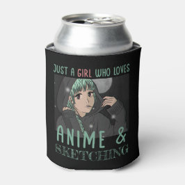 Enfriador De Latas Sólo un chica que ama a Anime y Skettering